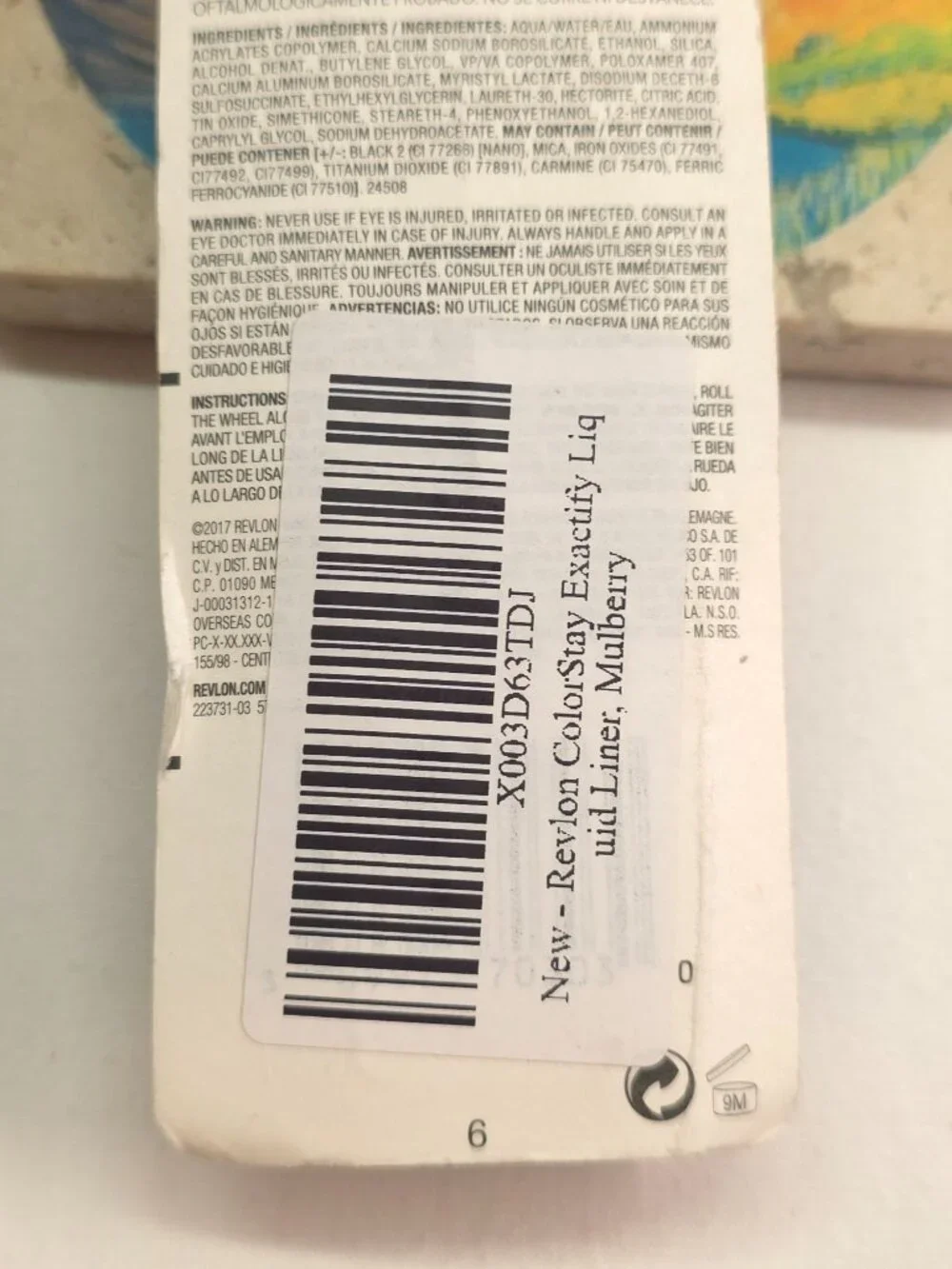 DISCONTINUED Revlon ColorStay Exactify Liquid Liner - 103 Mulberry